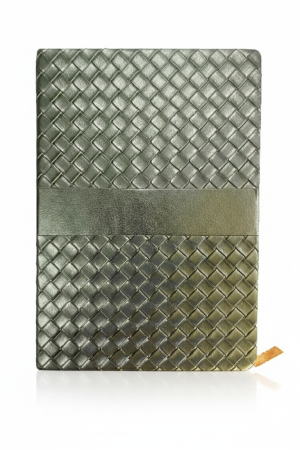 Leather Woven Notepad